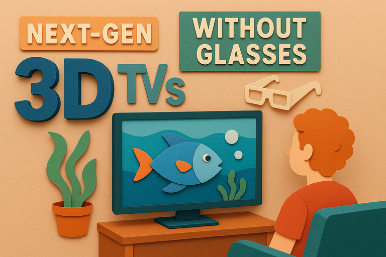 I saw 2 next-gen 3D TVs without glasses that use a new tech that changes everything