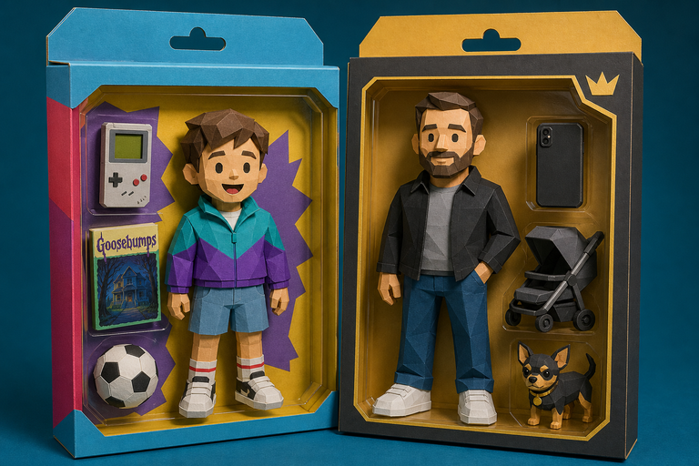 I asked ChatGPT to turn me into a 1990s action figure — and it remembered things I'd forgotten