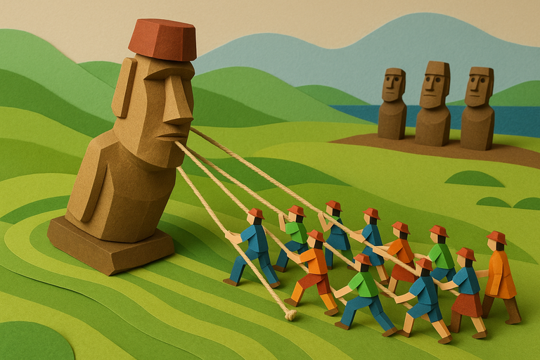 How the Statues of Easter Island Walked Into Place