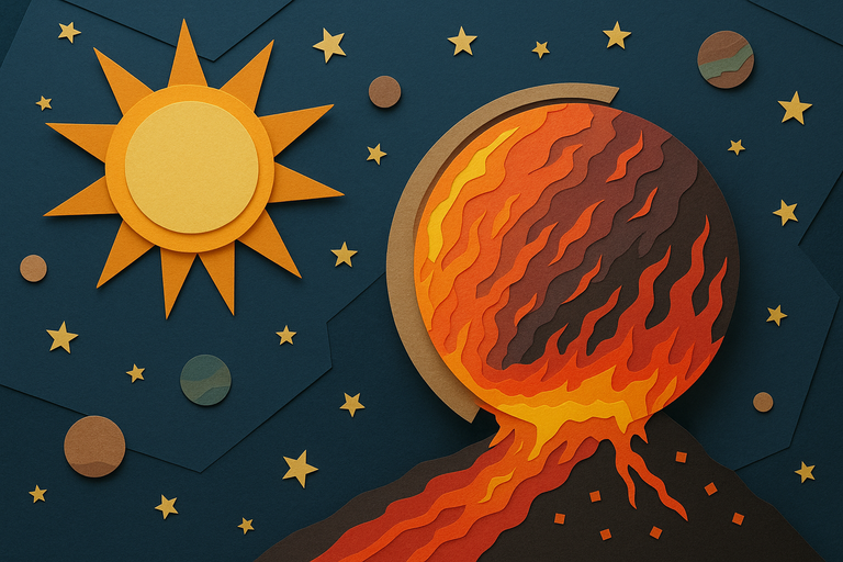 Webb finds a hidden atmosphere on a molten super-Earth