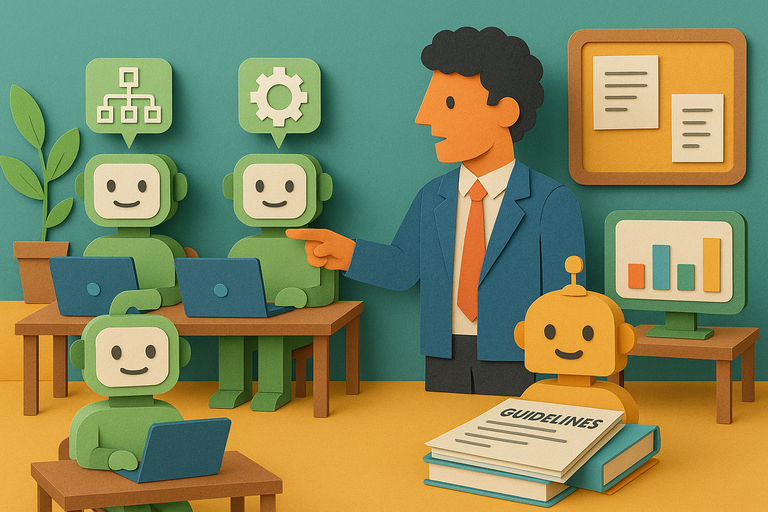 Managing AI Agents Is Just Like Managing a Team