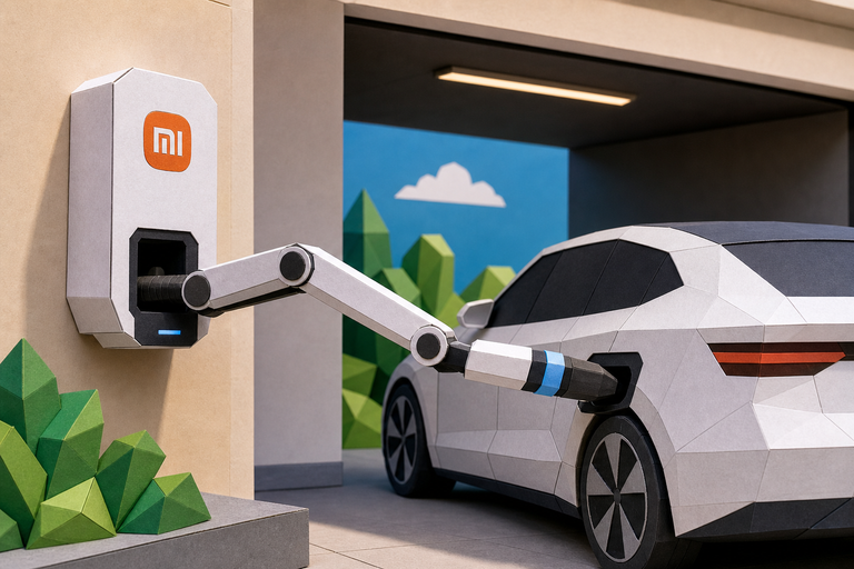 Xiaomi built a robotic arm that plugs in your EV at home, delivering on a promise Tesla made in 2014 and never kept