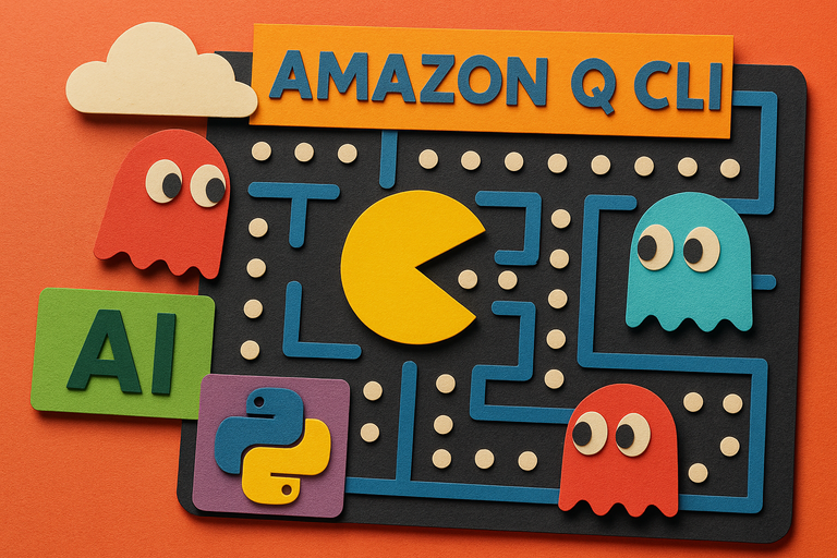 How I built Classic Pac-Man game using AmazonQ CLI