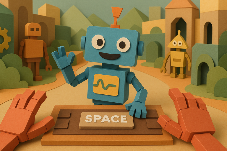 Introducing Robotopia: A 3D, First-Person, Talking Simulator