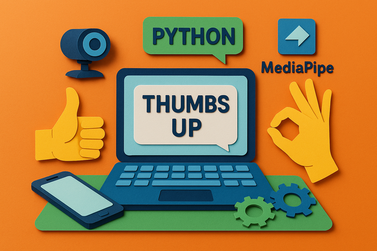 Creating a Real-Time Gesture-to-Text Translator Using Python and Mediapipe